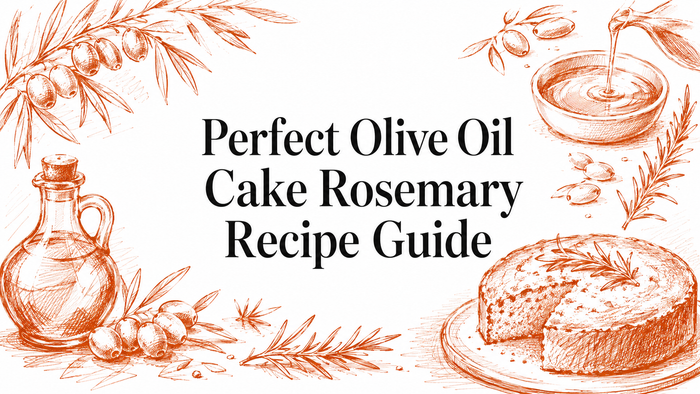 Perfect Olive Oil Cake Rosemary Recipe Guide