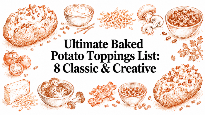 Ultimate Baked Potato Toppings List: 8 Classic & Creative