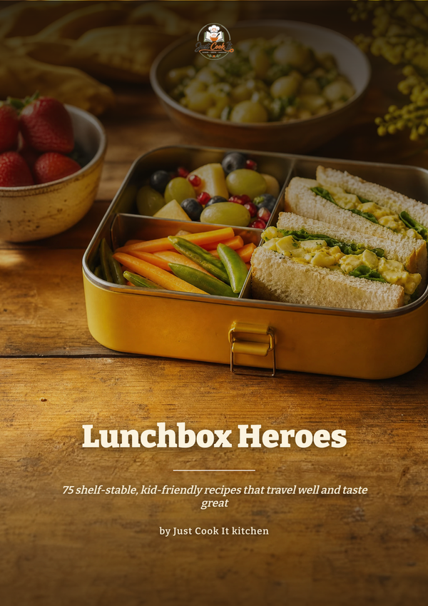 School Lunch Cookbook: 75 Kid-Friendly Lunchbox Recipes | Digital PDF