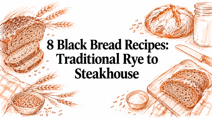 8 Black Bread Recipes: Traditional Rye to Steakhouse