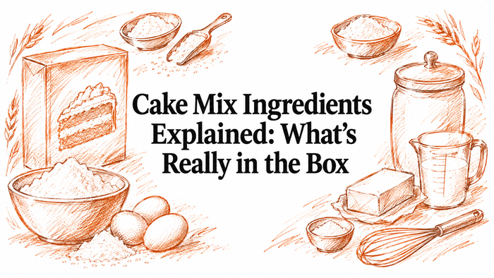 Cake Mix Ingredients Explained: What’s Really in the Box