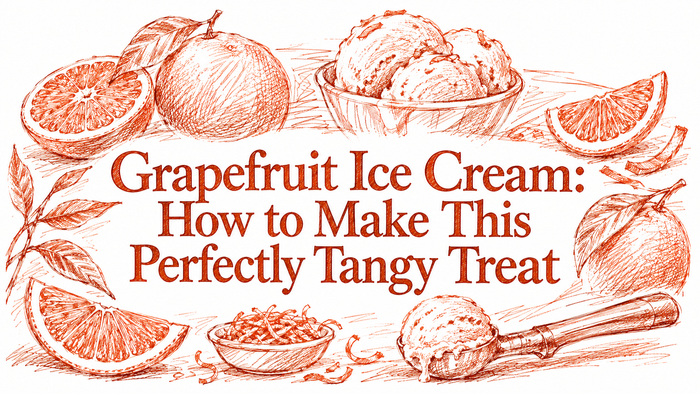 Grapefruit Ice Cream: How to Make This Perfectly Tangy Treat