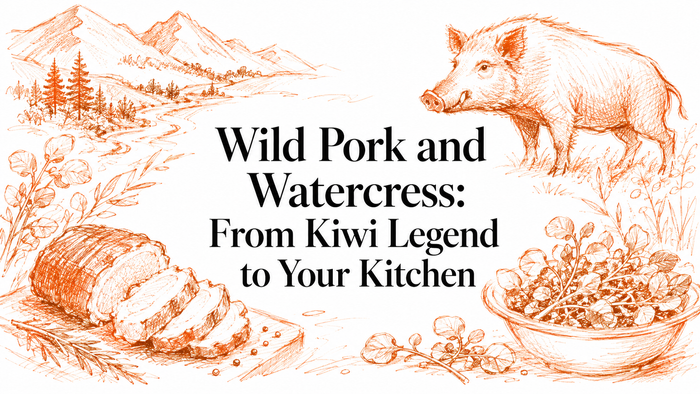 Wild Pork and Watercress: From Kiwi Legend to Your Kitchen