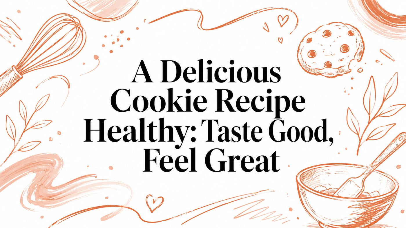 A Delicious Cookie Recipe Healthy: Taste Good, Feel Great