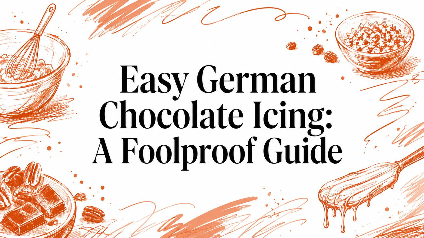 Easy German Chocolate Icing: A Foolproof Guide