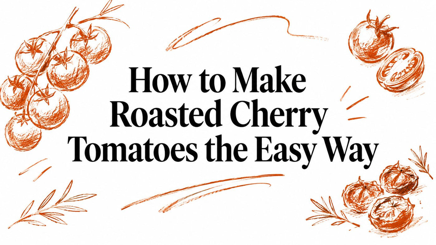 How to Make Roasted Cherry Tomatoes the Easy Way