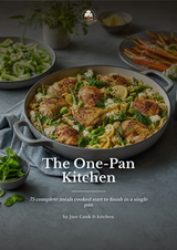 The One-Pan Kitchen cookbook cover – 75 sheet pan and one pot recipes